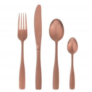 Stalo įrankiai Maku Rose Gold 16 dalių